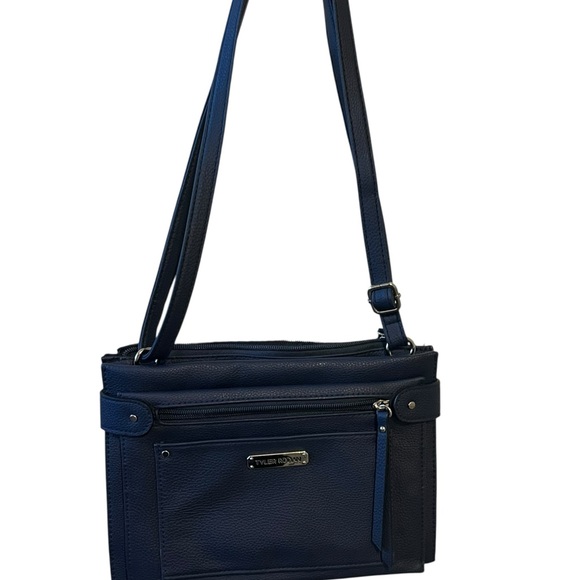 Tyler Rodan Elegant Navy Crossbody Bag - Adjustable Strap - Never used - Picture 6 of 15